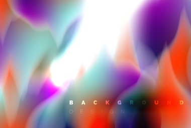 Holografik boya patlama tasarım, akışkan akışı, renkli fırtına renkler. Sıvı karıştırma renkler hareket kavramı, Modern arka plan düzeni şablonu iş sunumu, app duvar kağıdı afiş için