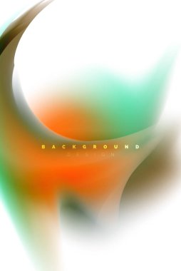 Holografik akışkan akışı, renkli sıvı karıştırma renkler hareket kavramı renkler