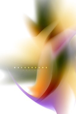 Holografik akışkan akışı, renkli sıvı karıştırma renkler hareket kavramı renkler