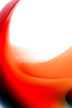 Holografik akışkan akışı, renkli sıvı karıştırma renkler hareket kavramı renkler