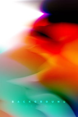 Holografik boya patlama tasarım, akışkan akışı, renkli fırtına renkler. Sıvı karıştırma renkler hareket kavramı, Modern arka plan düzeni şablonu iş sunumu, app duvar kağıdı afiş için