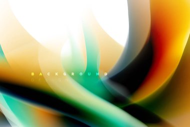 Holografik boya patlama tasarım, akışkan akışı, renkli fırtına renkler. Sıvı karıştırma renkler hareket kavramı, Modern arka plan düzeni şablonu iş sunumu, app duvar kağıdı afiş için