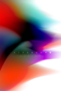 Holografik boya patlama tasarım, akışkan akışı, renkli fırtına renkler. Sıvı karıştırma renkler hareket kavramı, Modern arka plan düzeni şablonu iş sunumu, app duvar kağıdı afiş için