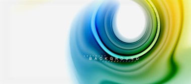 Gökkuşağı sıvı renk arka plan Bükülü sıvı tasarım, renkli mermer veya plastik dalgalı doku zemin, çok renkli şablonu için iş veya teknoloji sunu veya web broşür kapak