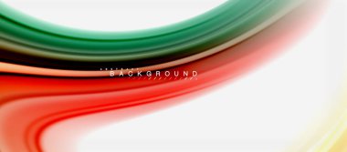 Gökkuşağı sıvı renk arka plan Bükülü sıvı tasarım, renkli mermer veya plastik dalgalı doku zemin, çok renkli şablonu için iş veya teknoloji sunu veya web broşür kapak