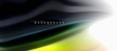 Sıvı sıvı karıştırma renkler konsepti üzerine açık gri renkli, eğri akışı, trendy soyut düzeni şablonu iş veya teknoloji sunu veya web broşür kapak için duvar kağıdı