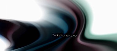 Sıvı sıvı karıştırma renkler konsepti üzerine açık gri renkli, eğri akışı, trendy soyut düzeni şablonu iş veya teknoloji sunu veya web broşür kapak için duvar kağıdı