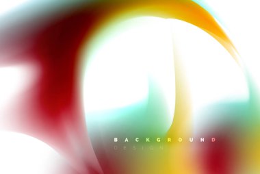 Holografik boya patlama tasarım, akışkan akışı, renkli fırtına renkler. Sıvı karıştırma renkler hareket kavramı, Modern arka plan düzeni şablonu iş sunumu, app duvar kağıdı afiş için