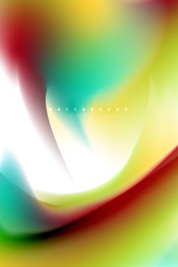 Holografik boya patlama tasarım, akışkan akışı, renkli fırtına renkler. Sıvı karıştırma renkler hareket kavramı, Modern arka plan düzeni şablonu iş sunumu, app duvar kağıdı afiş için