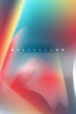 Holografik boya patlama tasarım, akışkan akışı, renkli fırtına renkler. Sıvı karıştırma renkler hareket kavramı, Modern arka plan düzeni şablonu iş sunumu, app duvar kağıdı afiş için