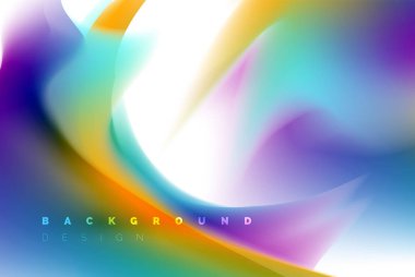 Holografik boya patlama tasarım, akışkan akışı, renkli fırtına renkler. Sıvı karıştırma renkler hareket kavramı, Modern arka plan düzeni şablonu iş sunumu, app duvar kağıdı afiş için