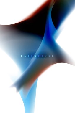 Holografik akışkan akışı, renkli sıvı karıştırma renkler hareket kavramı renkler