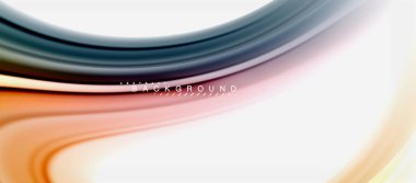 Gökkuşağı sıvı renk arka plan Bükülü sıvı tasarım, renkli mermer veya plastik dalgalı doku zemin, çok renkli şablonu için iş veya teknoloji sunu veya web broşür kapak