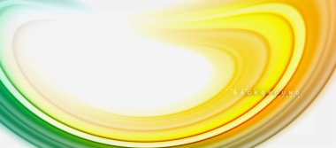 Gökkuşağı sıvı renk arka plan Bükülü sıvı tasarım, renkli mermer veya plastik dalgalı doku zemin, çok renkli şablonu için iş veya teknoloji sunu veya web broşür kapak