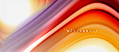 Gökkuşağı sıvı renk arka plan Bükülü sıvı tasarım, renkli mermer veya plastik dalgalı doku zemin, çok renkli şablonu için iş veya teknoloji sunu veya web broşür kapak