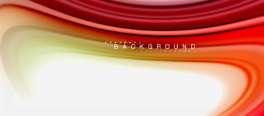 Gökkuşağı sıvı renk arka plan Bükülü sıvı tasarım, renkli mermer veya plastik dalgalı doku zemin, çok renkli şablonu için iş veya teknoloji sunu veya web broşür kapak