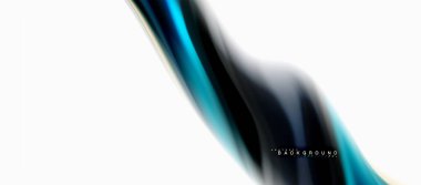 Sıvı sıvı karıştırma renkler konsepti üzerine açık gri renkli, eğri akışı, trendy soyut düzeni şablonu iş veya teknoloji sunu veya web broşür kapak için duvar kağıdı