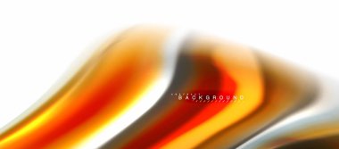 Sıvı sıvı karıştırma renkler konsepti üzerine açık gri renkli, eğri akışı, trendy soyut düzeni şablonu iş veya teknoloji sunu veya web broşür kapak için duvar kağıdı