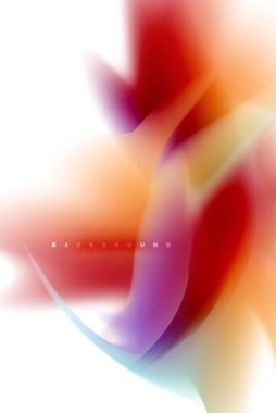 Holografik akışkan akışı, renkli sıvı karıştırma renkler hareket kavramı renkler