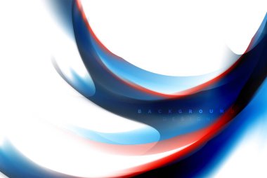 Holografik akışkan akışı, renkli sıvı karıştırma renkler hareket kavramı renkler