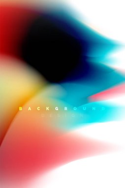 Holografik boya patlama tasarım, akışkan akışı, renkli fırtına renkler. Sıvı karıştırma renkler hareket kavramı, Modern arka plan düzeni şablonu iş sunumu, app duvar kağıdı afiş için