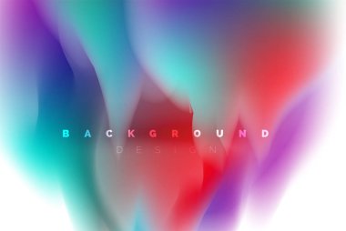 Holografik boya patlama tasarım, akışkan akışı, renkli fırtına renkler. Sıvı karıştırma renkler hareket kavramı, Modern arka plan düzeni şablonu iş sunumu, app duvar kağıdı afiş için