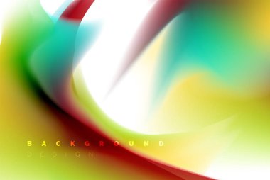 Holografik boya patlama tasarım, akışkan akışı, renkli fırtına renkler. Sıvı karıştırma renkler hareket kavramı, Modern arka plan düzeni şablonu iş sunumu, app duvar kağıdı afiş için