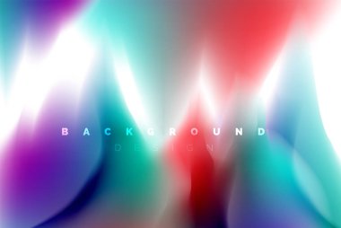 Holografik boya patlama tasarım, akışkan akışı, renkli fırtına renkler. Sıvı karıştırma renkler hareket kavramı, Modern arka plan düzeni şablonu iş sunumu, app duvar kağıdı afiş için