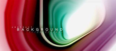 Gökkuşağı sıvı soyut girdap şekli, bükülmüş sıvı renkler tasarım, renkli mermer veya plastik dalgalı doku arka plan, çok renkli şablonu için iş veya teknoloji sunu veya web broşürü