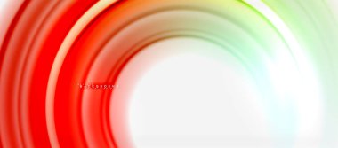 Gökkuşağı sıvı renkli arka plan - girdap ve daireler, bükülmüş sıvı renkler, renkli mermer veya plastik dalgalı doku zemin, çok renkli şablonu için iş veya teknoloji