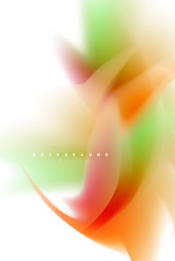 Holografik akışkan akışı, renkli sıvı karıştırma renkler hareket kavramı renkler