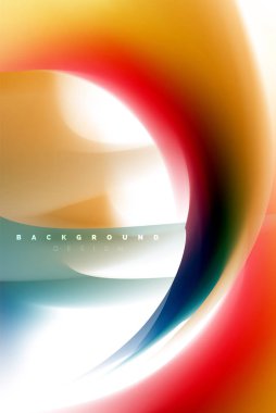 Holografik boya patlama tasarım, akışkan akışı, renkli fırtına renkler. Sıvı karıştırma renkler hareket kavramı, Modern arka plan düzeni şablonu iş sunumu, app duvar kağıdı afiş için