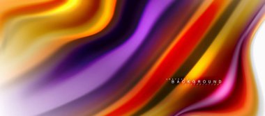 Sıvı sıvı karıştırma renkler konsepti üzerine açık gri renkli, eğri akışı, trendy soyut düzeni şablonu iş veya teknoloji sunu veya web broşür kapak için duvar kağıdı