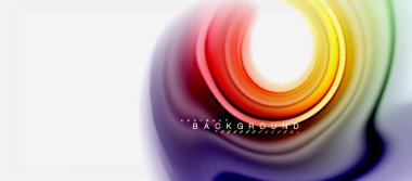 Gökkuşağı sıvı renk arka plan Bükülü sıvı tasarım, renkli mermer veya plastik dalgalı doku zemin, çok renkli şablonu için iş veya teknoloji sunu veya web broşür kapak