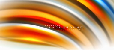 Sıvı sıvı karıştırma renkler konsepti üzerine açık gri renkli, eğri akışı, trendy soyut düzeni şablonu iş veya teknoloji sunu veya web broşür kapak için duvar kağıdı