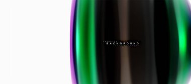 Sıvı sıvı karıştırma renkler konsepti üzerine açık gri renkli, eğri akışı, trendy soyut düzeni şablonu iş veya teknoloji sunu veya web broşür kapak için duvar kağıdı