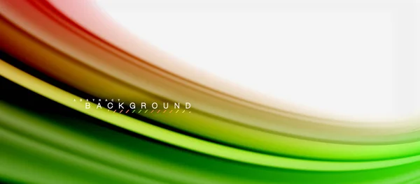 Regenbogen flüssigen Farben abstrakten Hintergrund verdreht flüssiges Design, bunte Marmor oder Kunststoff wellenförmigen Textur Hintergrund, bunte Vorlage für Unternehmen oder Technologie-Präsentation oder Web-Broschüre-Cover — Stockvektor