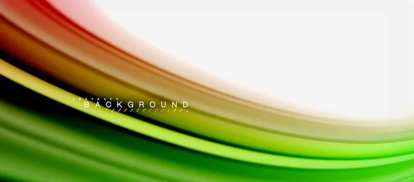 Regenboog vloeistof kleuren abstracte achtergrond twisted vloeibare ontwerp, kleurrijke marmer of kunststof golvende textuur achtergrond, veelkleurige sjabloon voor zakelijke of technologie presentatie of web brochure cover — Stockvector