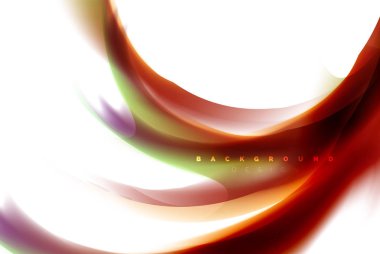 Holografik akışkan akışı, renkli sıvı karıştırma renkler hareket kavramı renkler