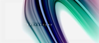 Gökkuşağı sıvı renk arka plan Bükülü sıvı tasarım, renkli mermer veya plastik dalgalı doku zemin, çok renkli şablonu için iş veya teknoloji sunu veya web broşür kapak