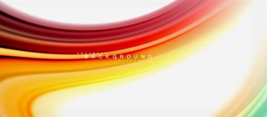 Gökkuşağı sıvı renk arka plan Bükülü sıvı tasarım, renkli mermer veya plastik dalgalı doku zemin, çok renkli şablonu için iş veya teknoloji sunu veya web broşür kapak