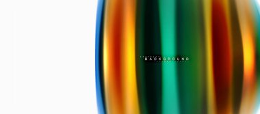 Sıvı sıvı karıştırma renkler konsepti üzerine açık gri renkli, eğri akışı, trendy soyut düzeni şablonu iş veya teknoloji sunu veya web broşür kapak için duvar kağıdı