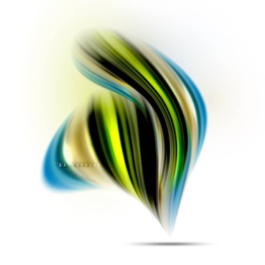 Sıvı sıvı karıştırma renkler konsepti üzerine açık gri renkli, dalga ve girdap eğrisi akışı satır, trendy soyut düzeni şablonu iş sunumu, app duvar kağıdı başlık sayfası, poster veya duvar kağıdı için