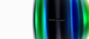 Sıvı sıvı karıştırma renkler konsepti üzerine açık gri renkli, eğri akışı, trendy soyut düzeni şablonu iş veya teknoloji sunu veya web broşür kapak için duvar kağıdı