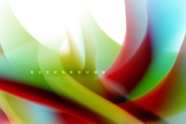 Holografik boya patlama tasarım, akışkan akışı, renkli fırtına renkler. Sıvı karıştırma renkler hareket kavramı, Modern arka plan düzeni şablonu iş sunumu, app duvar kağıdı afiş için