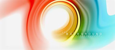 Gökkuşağı sıvı renk arka plan Bükülü sıvı tasarım, renkli mermer veya plastik dalgalı doku zemin, çok renkli şablonu için iş veya teknoloji sunu veya web broşür kapak