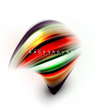 Sıvı sıvı karıştırma renkler konsepti üzerine açık gri renkli, dalga ve girdap eğrisi akışı satır, trendy soyut düzeni şablonu iş sunumu, app duvar kağıdı başlık sayfası, poster veya duvar kağıdı için