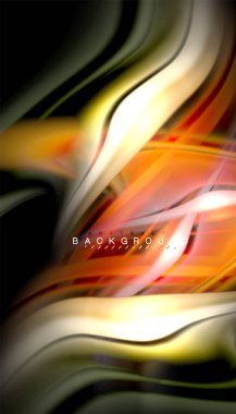 Sıvı renk arka plan, siyah, renkli mermer veya plastik dalga doku zemin, çok renkli şablonu için iş veya teknoloji sunu veya web broşür kapak üzerinde sıvı tasarım bükülmüş