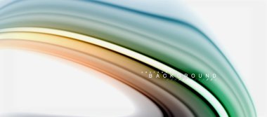 Gökkuşağı sıvı renk arka plan Bükülü sıvı tasarım, renkli mermer veya plastik dalgalı doku zemin, çok renkli şablonu için iş veya teknoloji sunu veya web broşür kapak