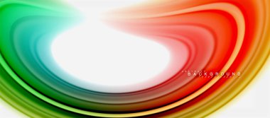 Gökkuşağı sıvı renk arka plan Bükülü sıvı tasarım, renkli mermer veya plastik dalgalı doku zemin, çok renkli şablonu için iş veya teknoloji sunu veya web broşür kapak